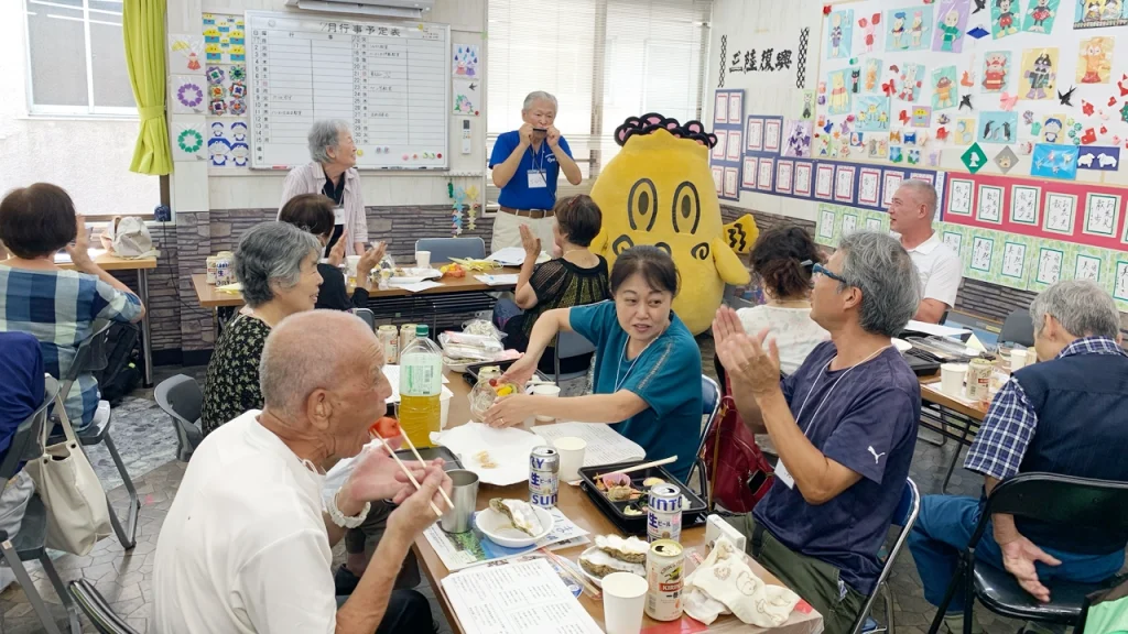 ハーモニカ演奏